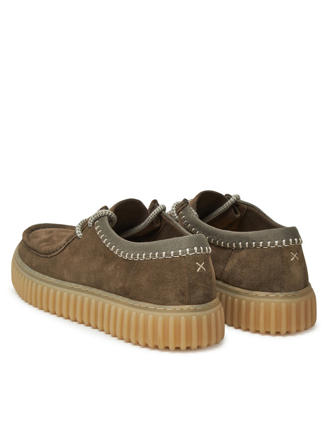 Clarks Κλειστά παπούτσια Clarks Torhill Low 26180905 Πράσινο