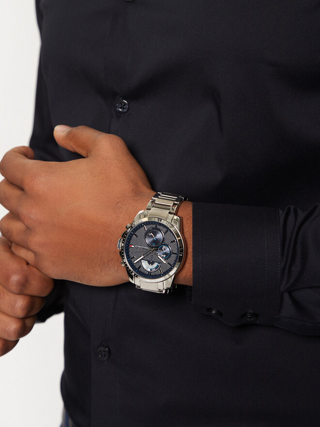 Tommy Hilfiger Ceas Tommy Hilfiger Decker1791348 Argintiu
