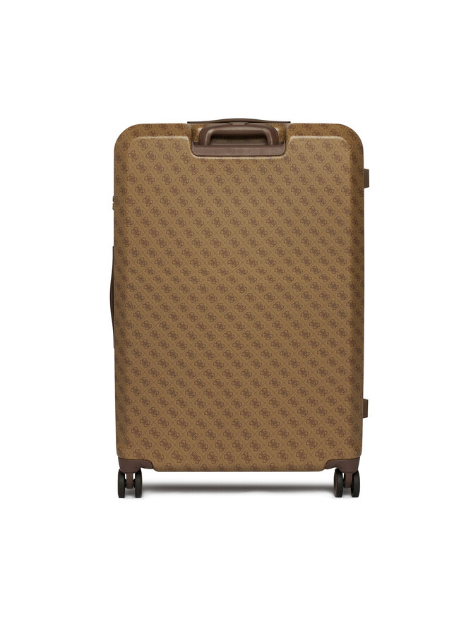 Guess Велика валіза Guess Latona Travel TWHK92 11988 Темно-бежевий