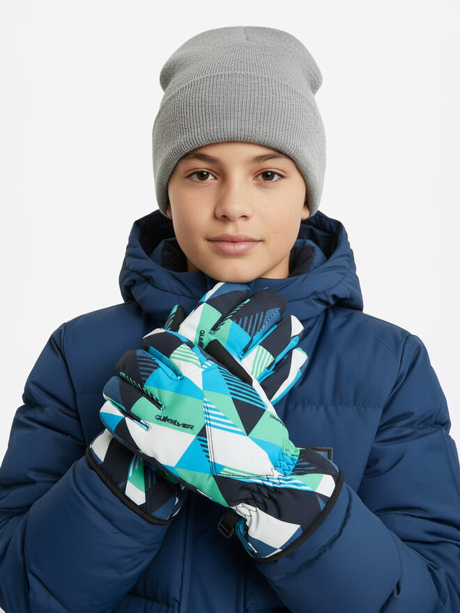 Quiksilver Рукавички Quiksilver CEO-QUIKSILVER_ACCCS_05_AW2025 Голубий
