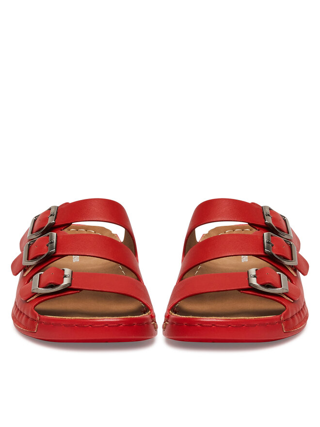 Clara Barson Pantoletten Clara Barson WFA3730-1 Rot