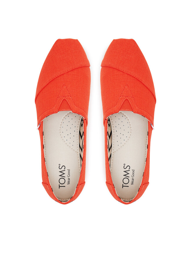 Toms Zapatos hasta el tobillo Toms Alpargata Classic 10021933 Rojo