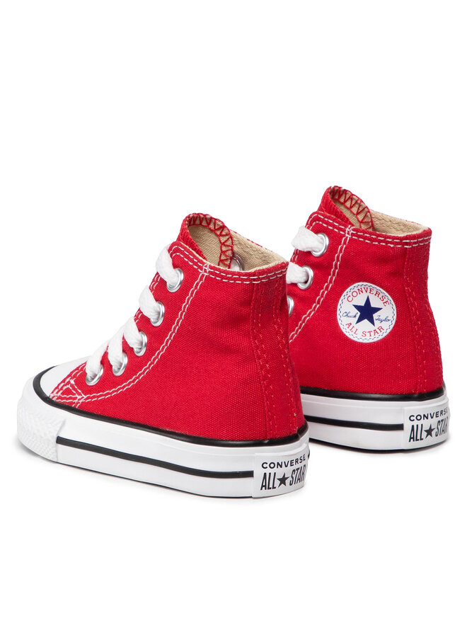Converse Bambas Converse Inft Chuck Taylor All Star Hi 7J232C Rojo
