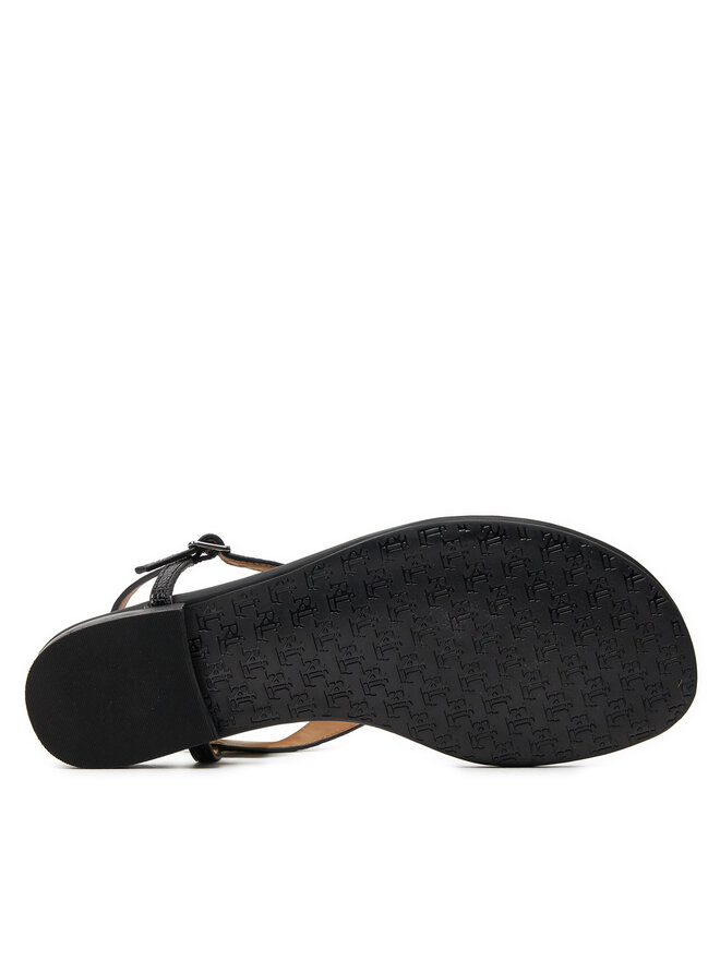 LAUREN RALPH LAUREN Sandály Lauren Ralph Lauren 802935549001 Černá