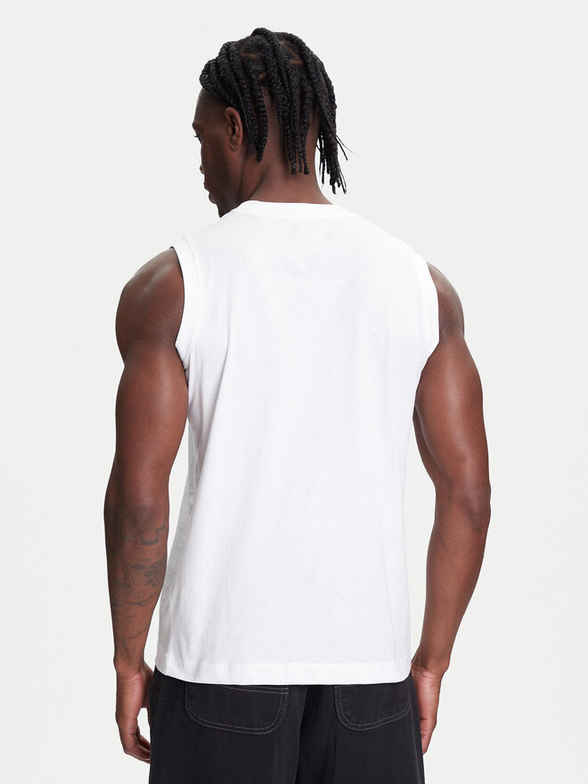 Kappa Kappa Tank top Logo Corpo Cadwal 303HZB0 Λευκό Regular Fit