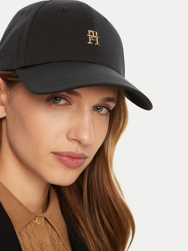 Tommy Hilfiger Czapka z daszkiem Tommy Hilfiger AW0AW16843 Czarny