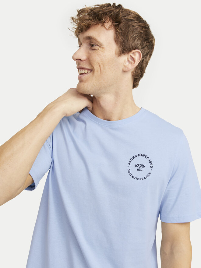 Jack&Jones Jack&Jones Marškinėliai Simon 12269280 Žydra Standard Fit