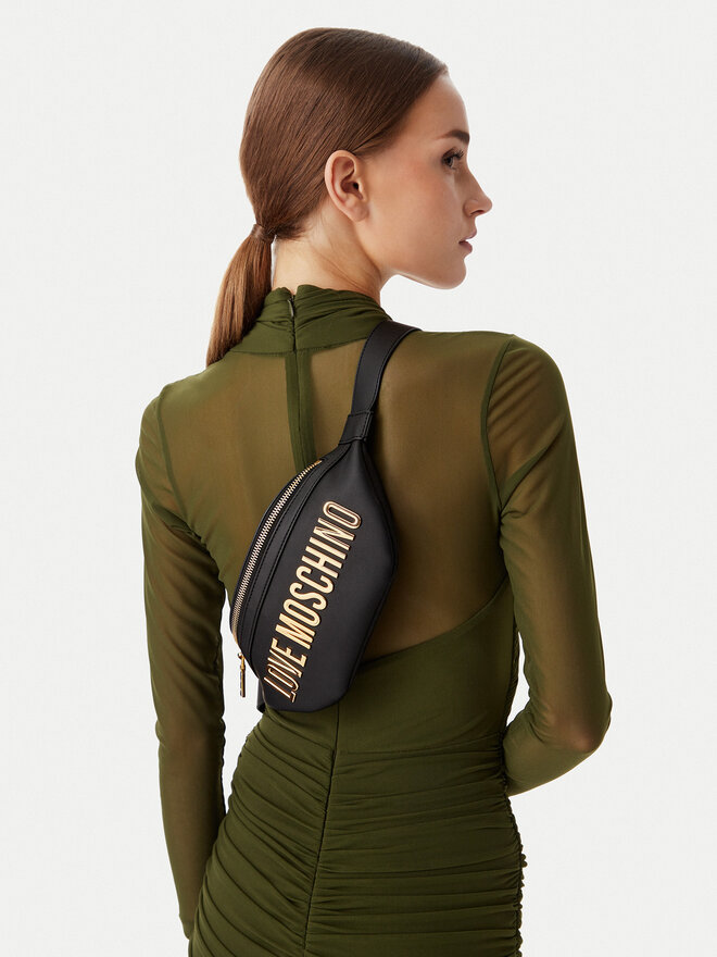 LOVE MOSCHINO Сумка на пояс﻿ LOVE MOSCHINO JC4195PP1PKD0000 Чорний
