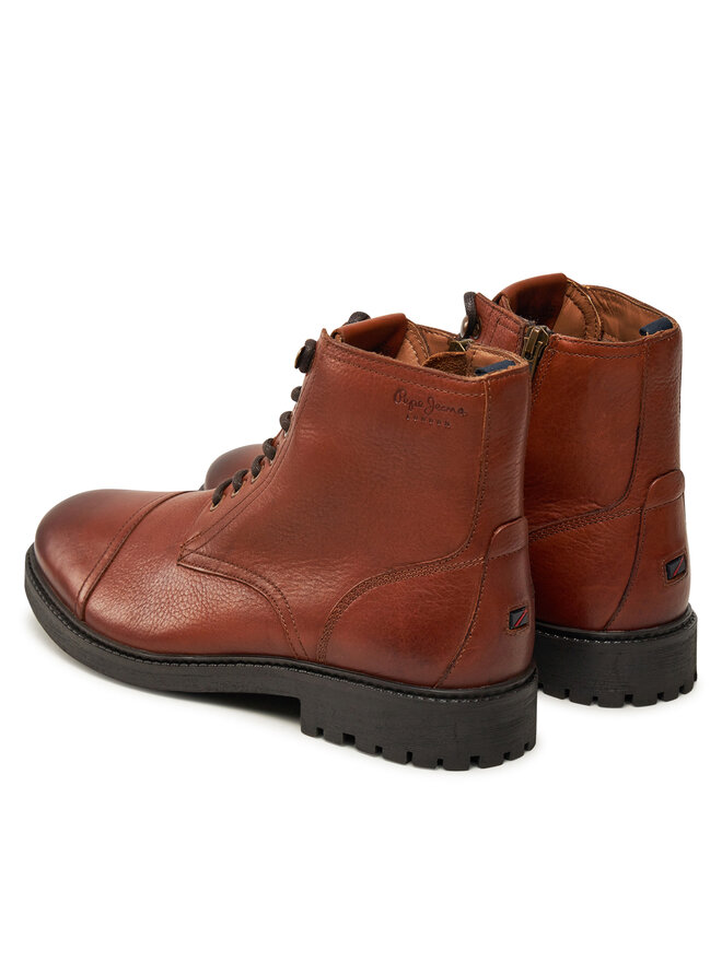 Pepe Jeans Gležnjarji Pepe Jeans Free Land PMS50245 Rjava