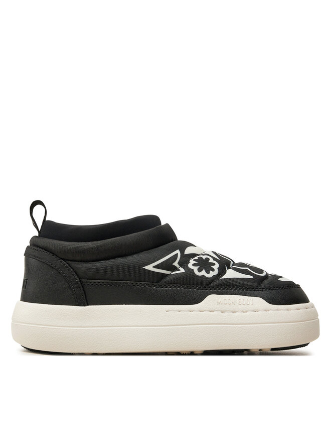 Moon Boot Členková obuv Moon Boot Park Soft Flower 80D2470030 Čierna