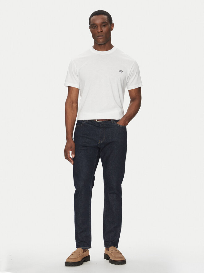 Liu Jo Liu Jo Футболка QA5174 J4805 Білий Regular Fit