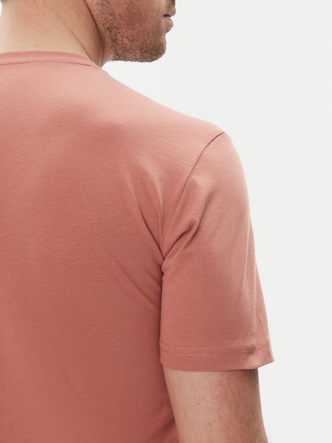 Lee Lee Camiseta Patch 112364539 Rosa Regular Fit