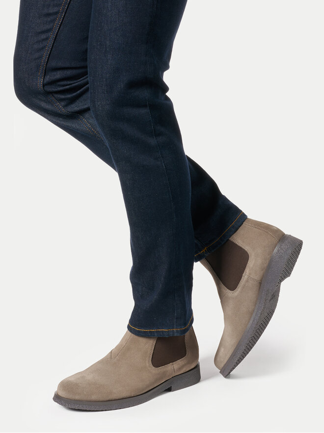 Geox Боти тип челси Geox Uomo Claudio U2658A 00022 C1018 Сив