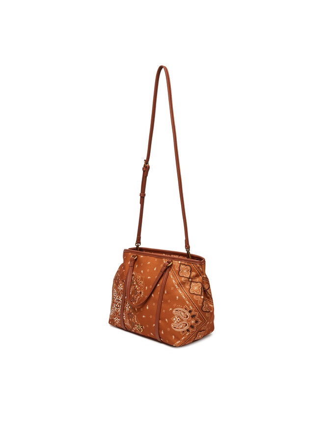 PINKO Τσάντα PINKO Shopper Classic PE 25 PLTT 104899 A2AS Καφέ