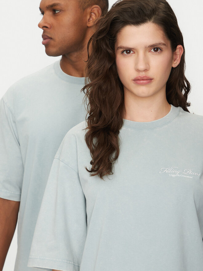 Filling Pieces Filling Pieces Camiseta Unisex Pinky Promise 7449983 Verde Regular Fit