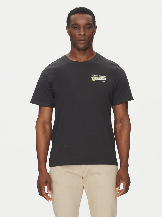 Element Element T-Shirt ELYZT00519 Schwarz Regular Fit
