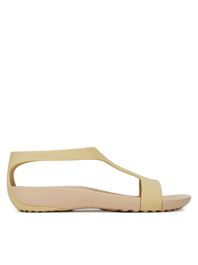 Crocs Sandały Crocs SERENA SANDAL 205469-212 Zielony