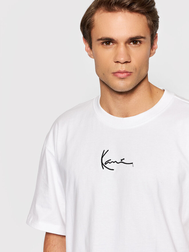 Karl Kani Karl Kani Marškinėliai Small Signature 6060585 Balta Regular Fit