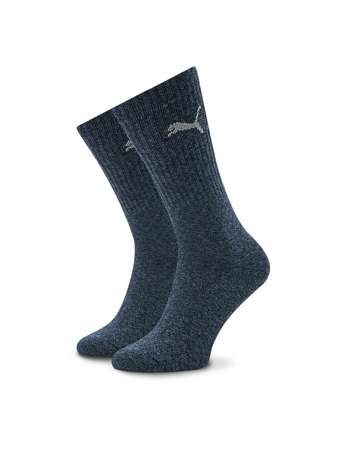 Puma Set di 3 paia di calzini lunghi unisex Puma 907940 04 Blu scuro