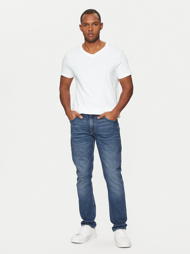 Gap Gap 3 db póló 483955-00 Fehér Regular Fit