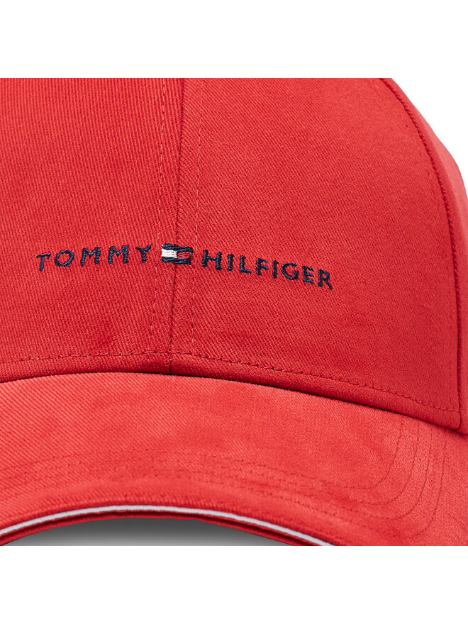 Tommy Hilfiger Шапка с козирка Tommy Hilfiger Corporate AM0AM10536 Червен