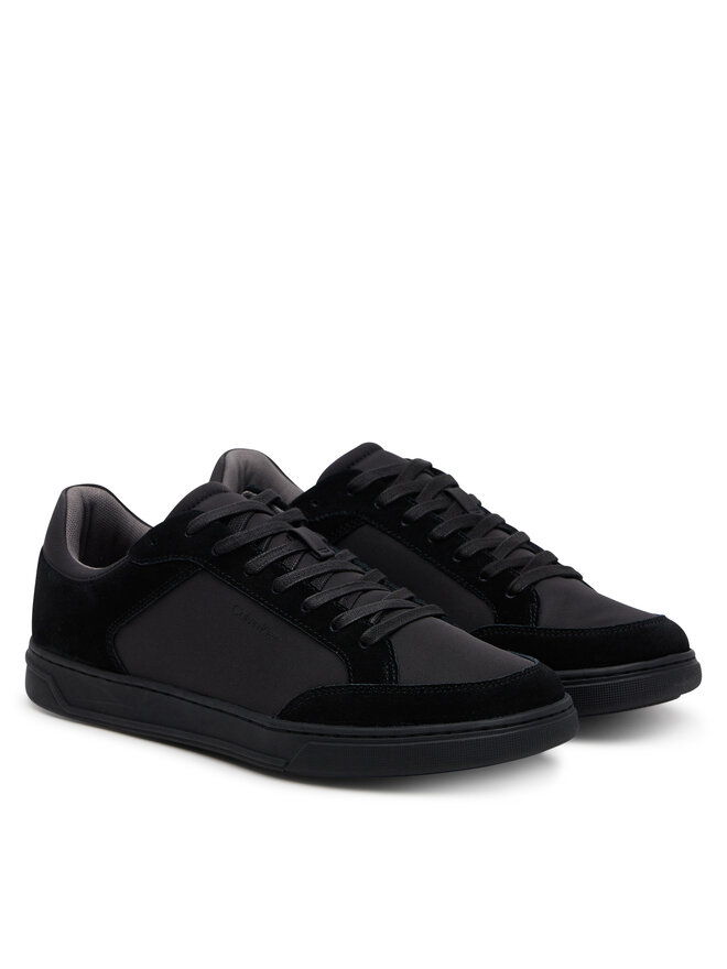 Calvin Klein Sneakersy Calvin Klein Low Top Lace Up Repreve Mix HM0HM01802 Czarny