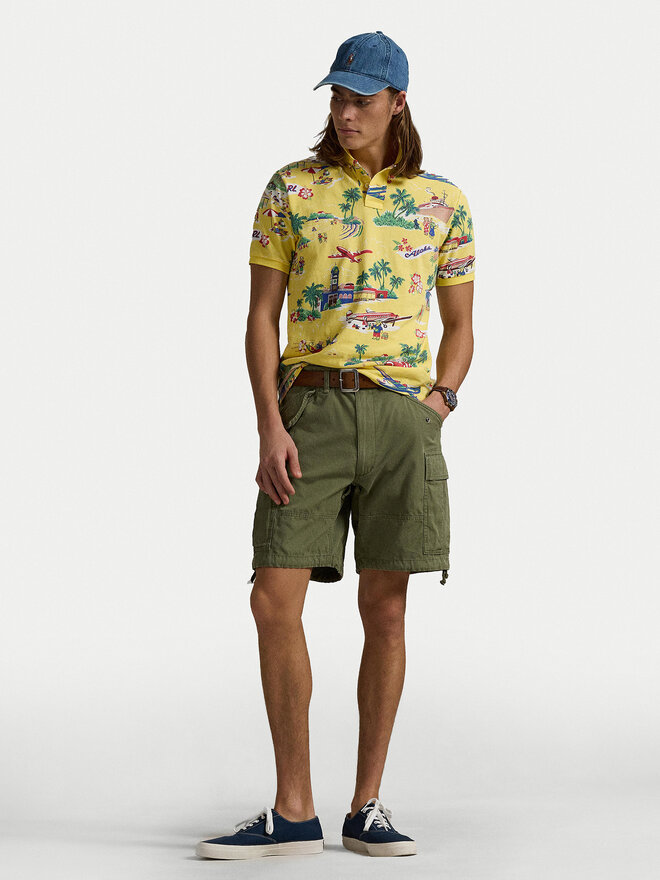 Polo Ralph Lauren Polo Ralph Lauren Poloshirt 710963485001 Gelb Custom Slim Fit