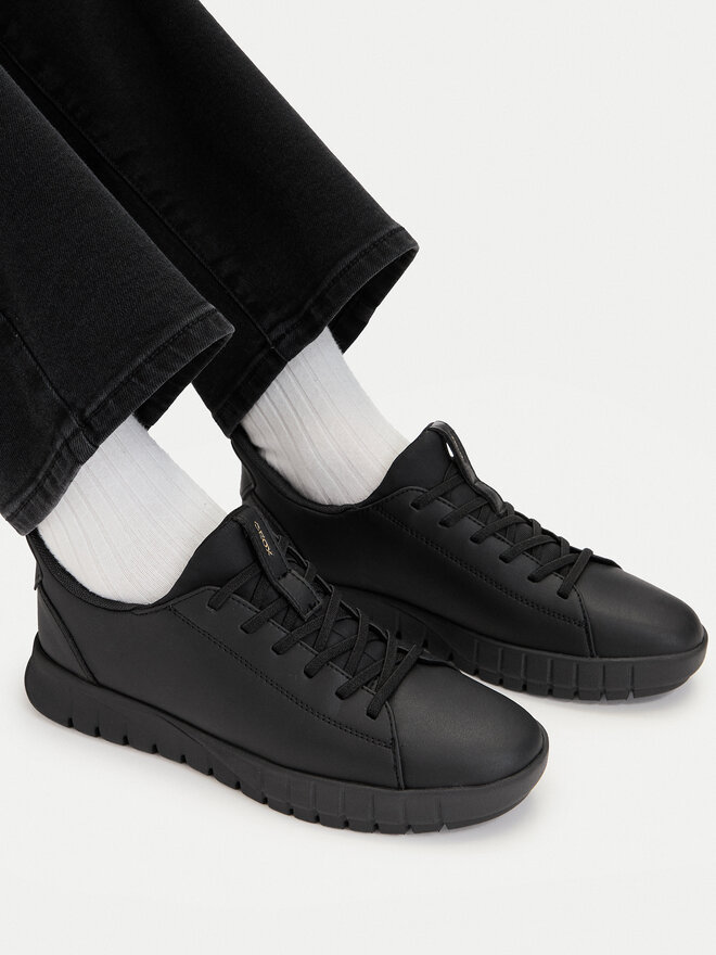Geox Sneakers Geox D Flextride Plus D657SC 09B15 C9999 Schwarz