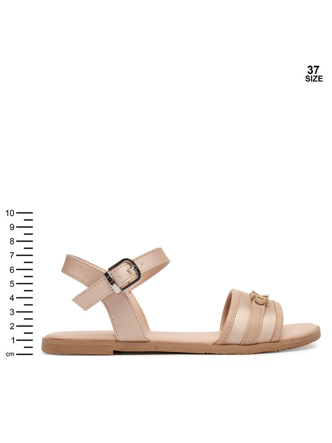 Calvin Klein Sandalen Calvin Klein Velcro Sandal V3A2-83248-1906 D Beige
