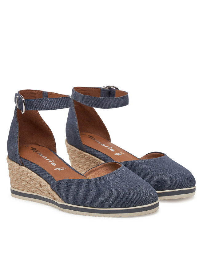 Tamaris Espadryle Tamaris 1-22319-44 Granatowy