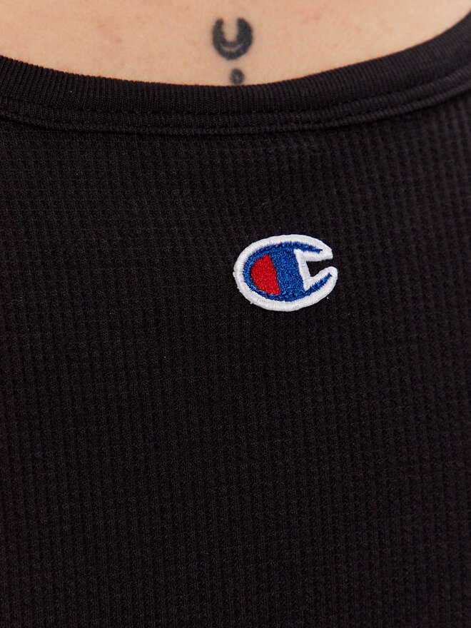 Champion Champion Τοπ 116251 Μαύρο Regular Fit