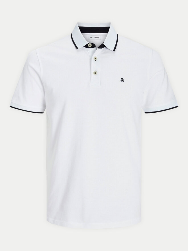 Jack&Jones Jack&Jones Poloshirt Paulos 12136668 Weiß Slim Fit