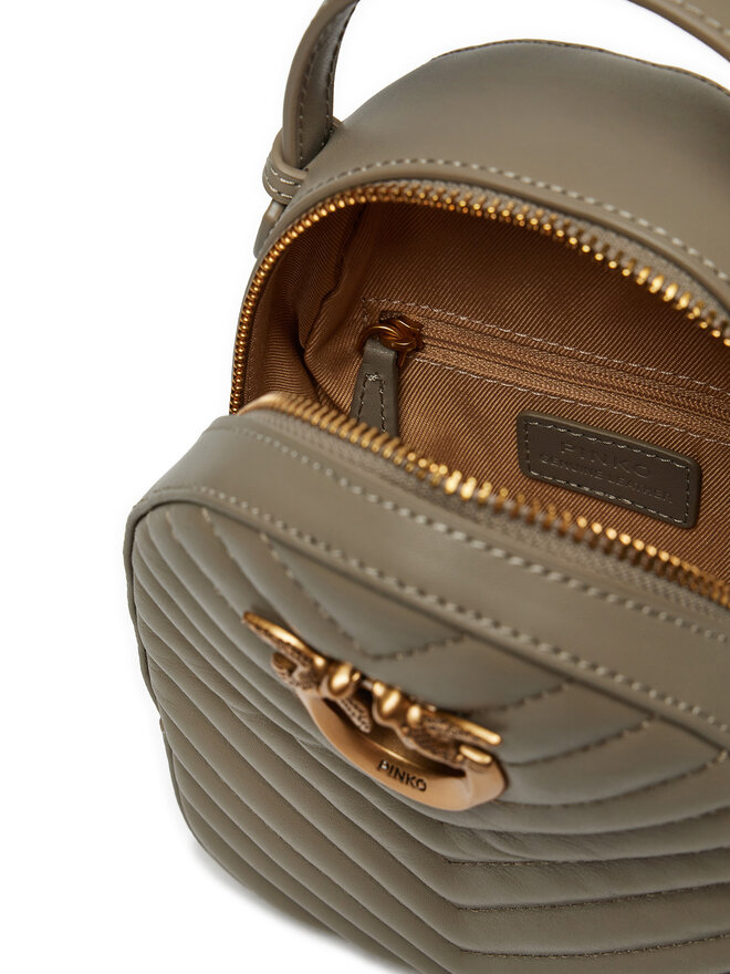 PINKO Plecak PINKO Love Click Mini Backpack . AI 24-25 PLTT 103614 A1J2 Beżowy