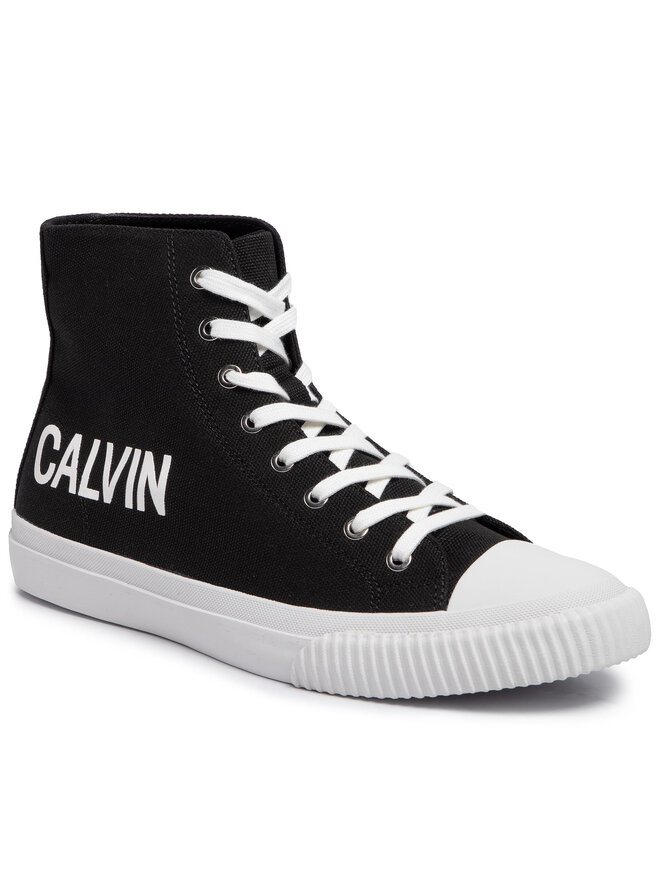 Sneakers Calvin Klein Jeans Iacopo Canvas S0597 Noir chaussures