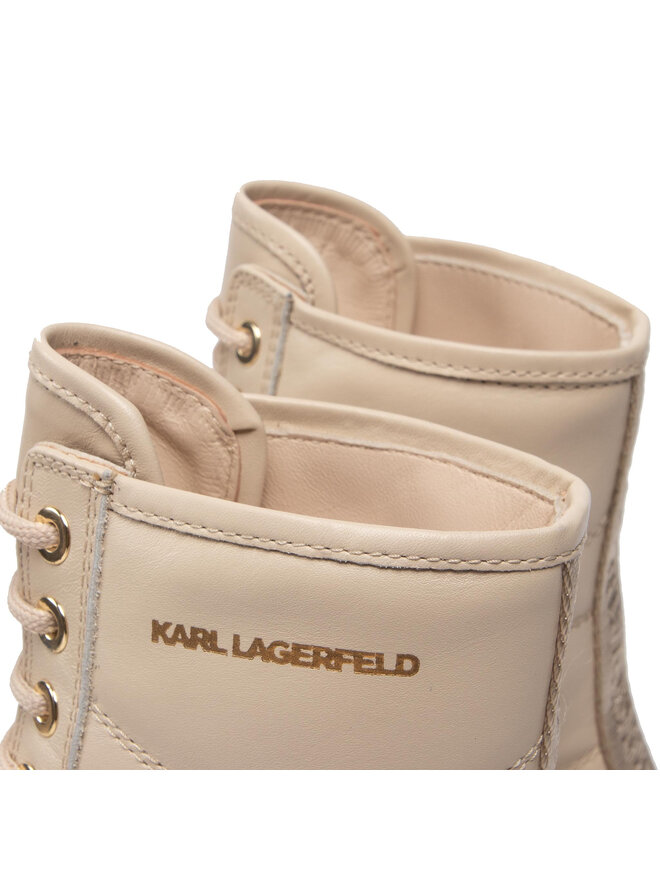 KARL LAGERFELD Botine KARL LAGERFELD KL43250 Bej