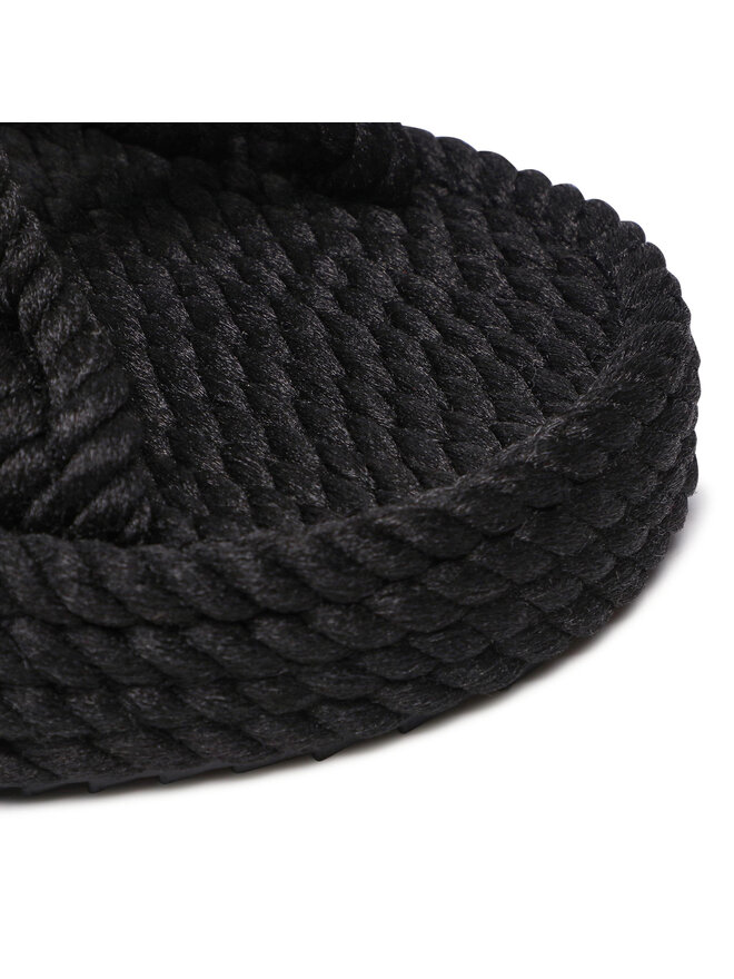 Bohonomad Espadrilles Bohonomad Bodrum Platform BOD.0020.PRS Fekete
