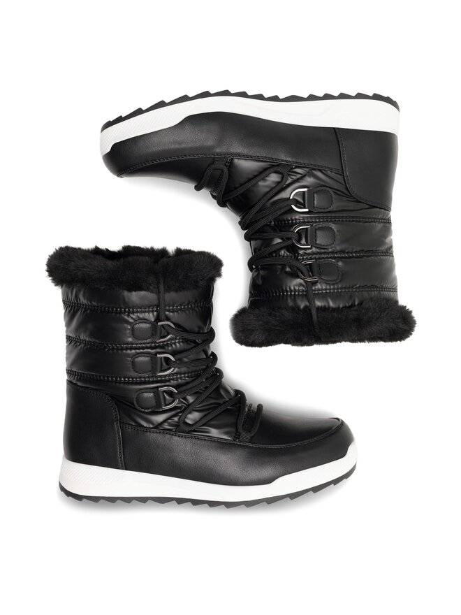 Clara Barson Μπότες Χιονιού Clara Barson Klarise WSS21007-01 Μαύρο