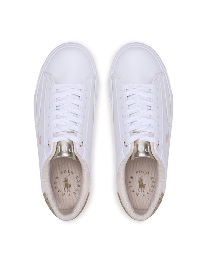 Polo Ralph Lauren Гуменки Polo Ralph Lauren Theron V RF104098 Бял