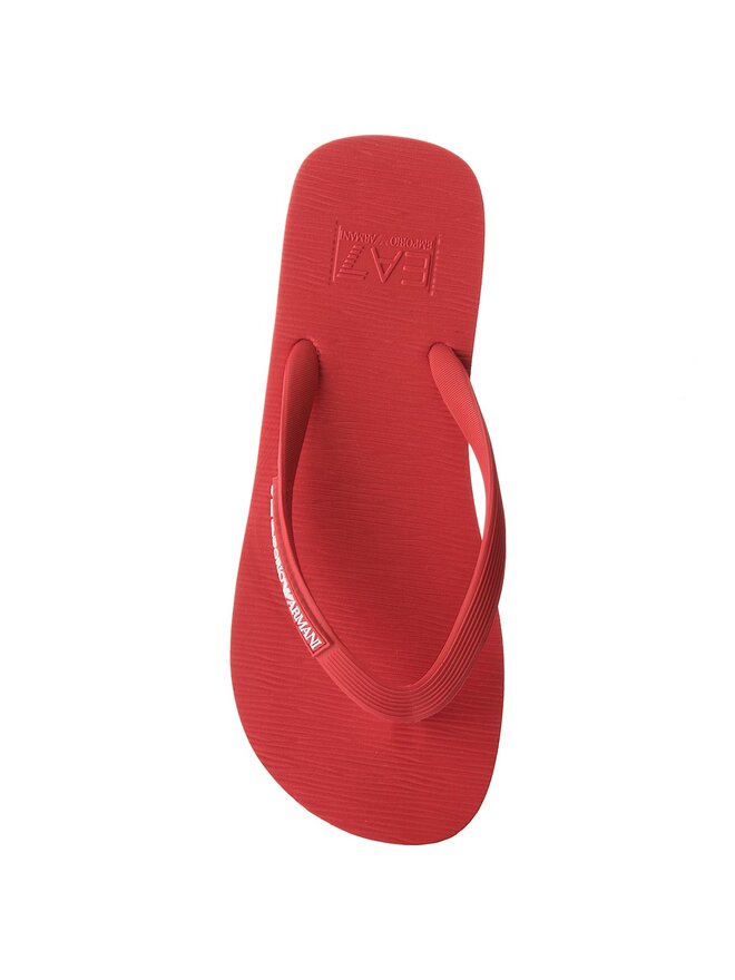 EA7 Emporio Armani Zehentrenner EA7 Emporio Armani Flip Flop Sea World Core U XCQ002 XCC08 A134 Rot