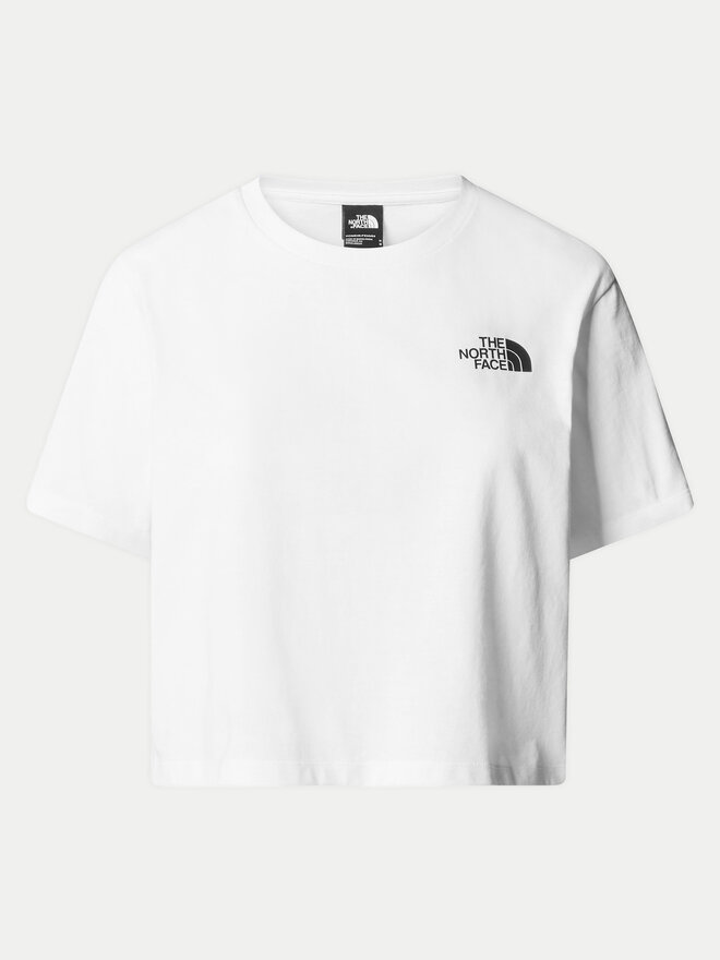 The North Face The North Face Camiseta Simple Dome NF0A87U4 Blanco Relaxed Fit