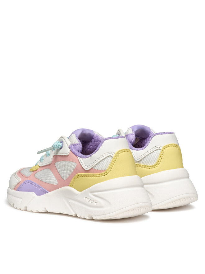 Geox Sneakersy Geox J Loftus J55M2B 1454 C0653 S Bílá