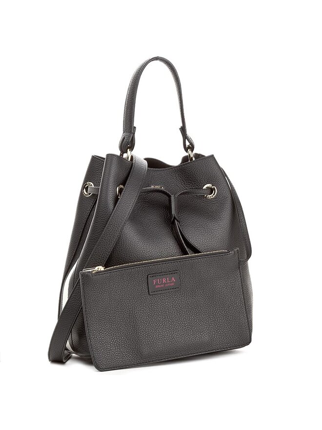 Furla Handtasche Furla Stacy Post 904389 B BLX9 OPS Schwarz