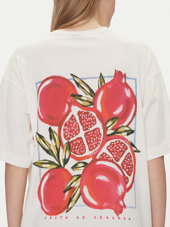 Vero Moda Vero Moda T-Shirt Taz Hailey 10337839 Λευκό Regular Fit