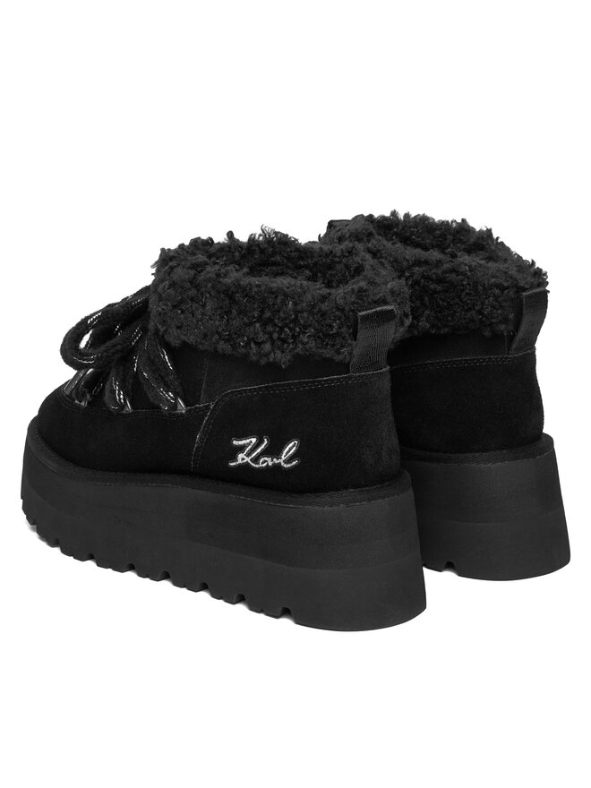 KARL LAGERFELD Снігоходи KARL LAGERFELD KL48632 Чорний