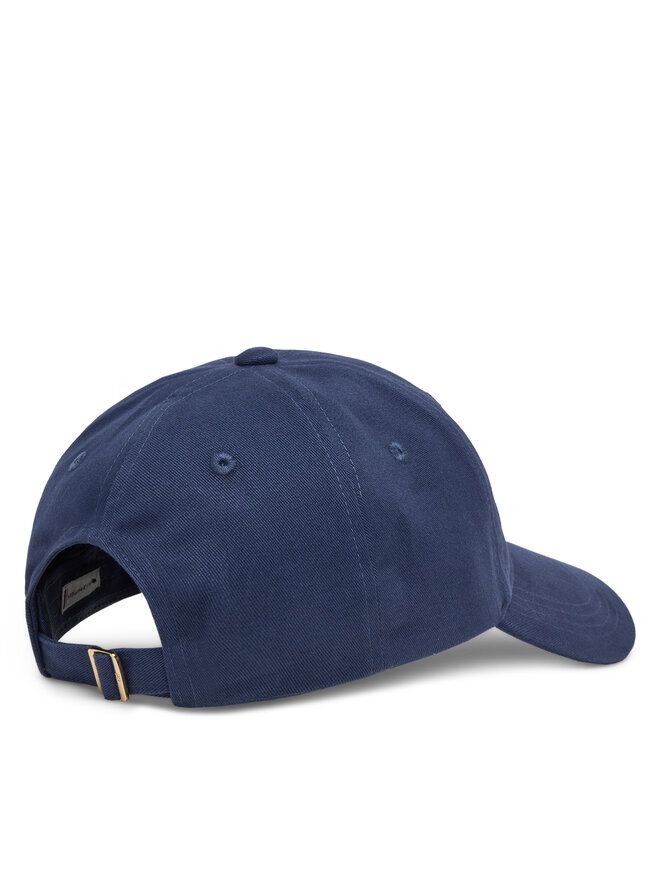Tommy Hilfiger Kšiltovka Tommy Hilfiger Embroidered Cap AW0AW17489 Tmavomodrá