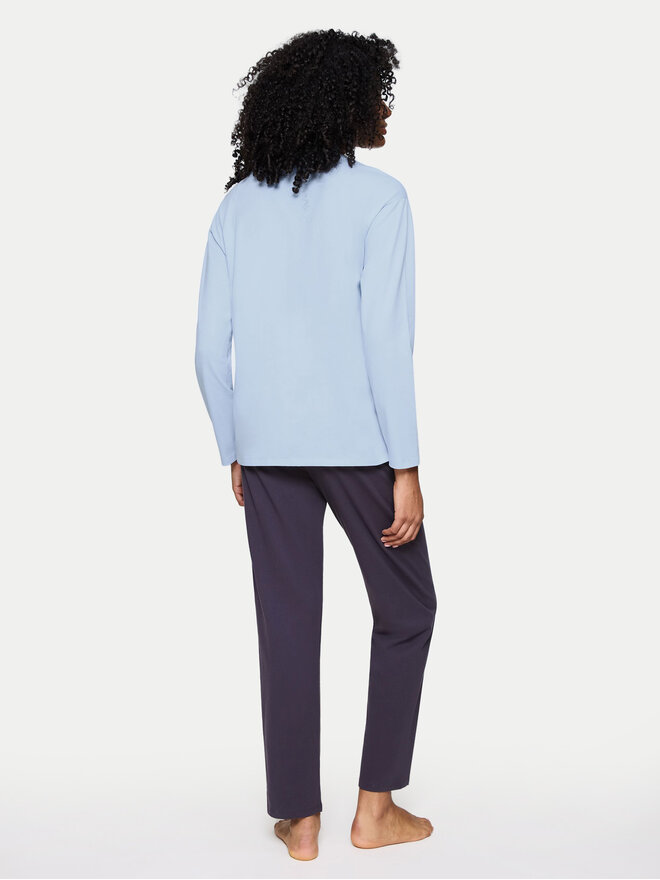 Triumph Triumph Pyjama 10225065 Himmelblau Regular Fit