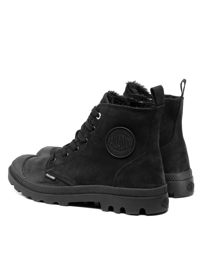 Palladium Schnürstiefeletten Palladium Pampa Hi Zip Wl 05982-010-M Schwarz