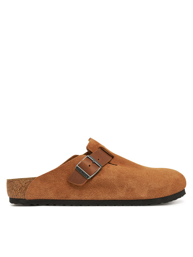 Birkenstock Ciabatte Birkenstock Boston zamsz 1029185 Marrone