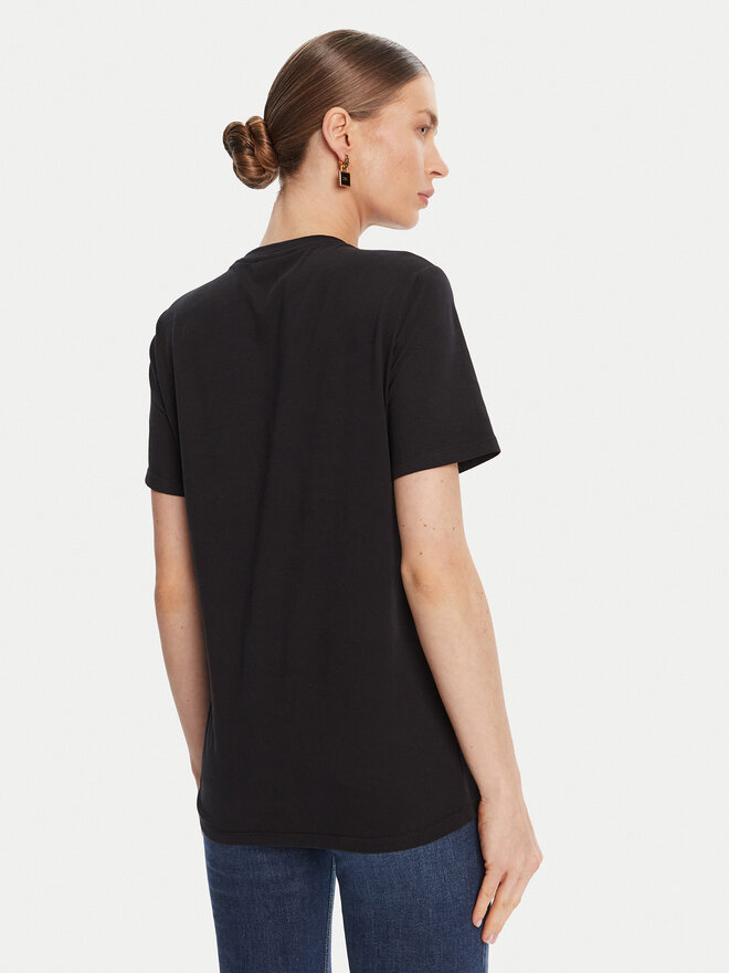 Elisabetta Franchi Elisabetta Franchi Camiseta MA-028-56E2-V240 Negro Regular Fit