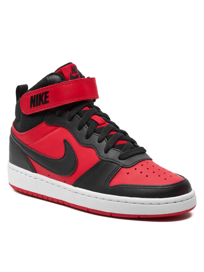 Nike Sneakersy Nike Court Borough Mid 2 (Gs) CD7782 602 Czarny